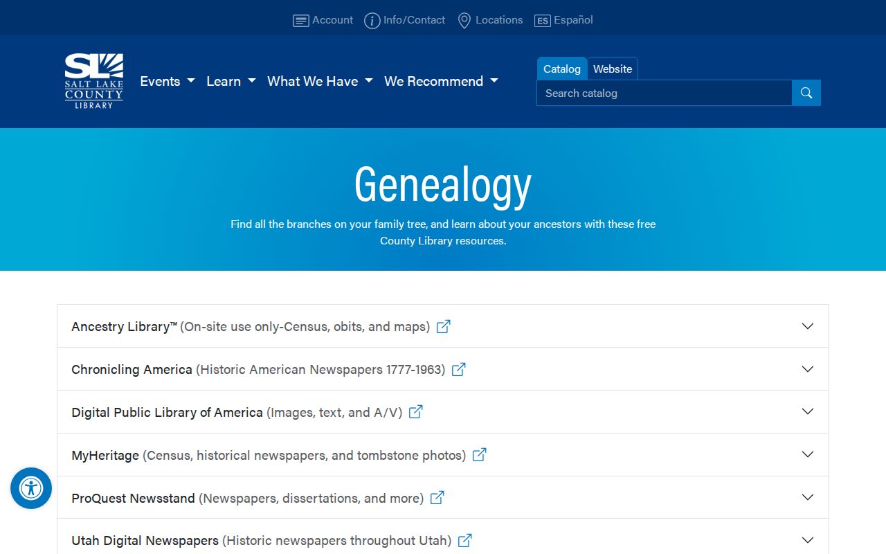 Midvale directory and Salt Lake County Library genealogy resources